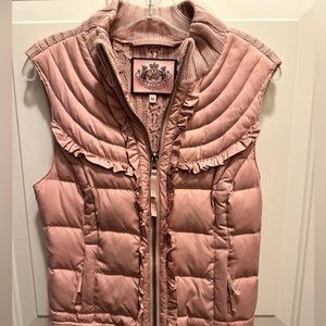 Juicy Couture puffer vest size M